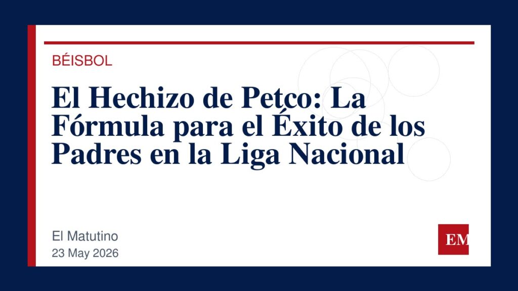 Imagen editorial de El Matutino para El Hechizo de Petco: La Fórmula para el Éxito de los Padres en la Liga Nacional