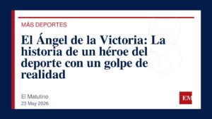 Imagen editorial de El Matutino para El Ángel de la Victoria: La historia de un héroe del deporte con un golpe de realidad