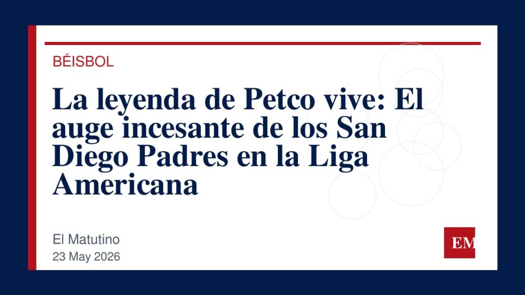 Imagen editorial de El Matutino para La leyenda de Petco vive: El auge incesante de los San Diego Padres en la Liga Americana