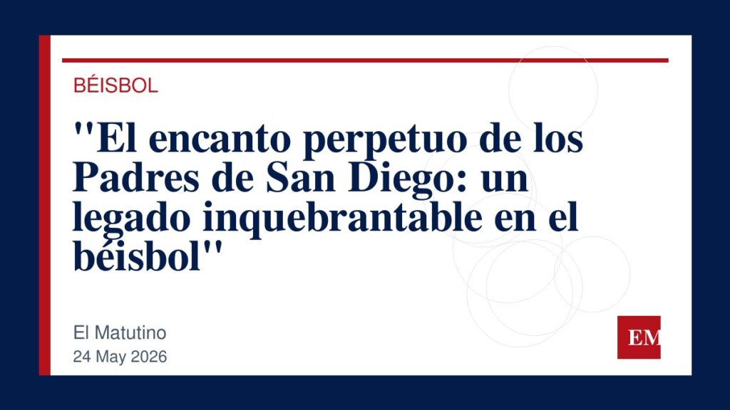 Imagen editorial de El Matutino para “El encanto perpetuo de los Padres de San Diego: un legado inquebrantable en el béisbol”