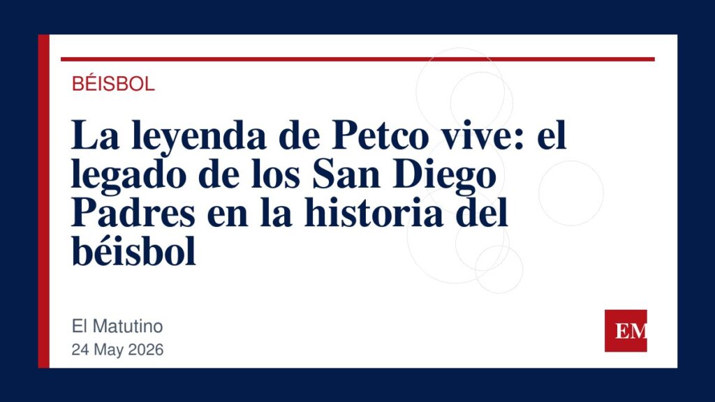 Imagen editorial de El Matutino para La leyenda de Petco vive: el legado de los San Diego Padres en la historia del béisbol