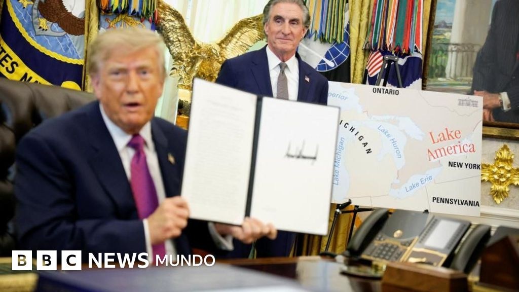 Trump renombra el lago Ontario y enciende la tensión comercial con Canadá