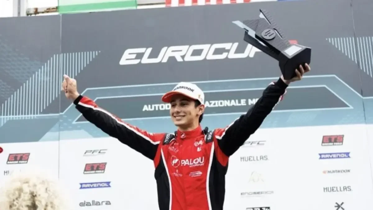 El doblete de Egozi en Monza consolida el dominio absoluto de Palou en la Eurocup-3