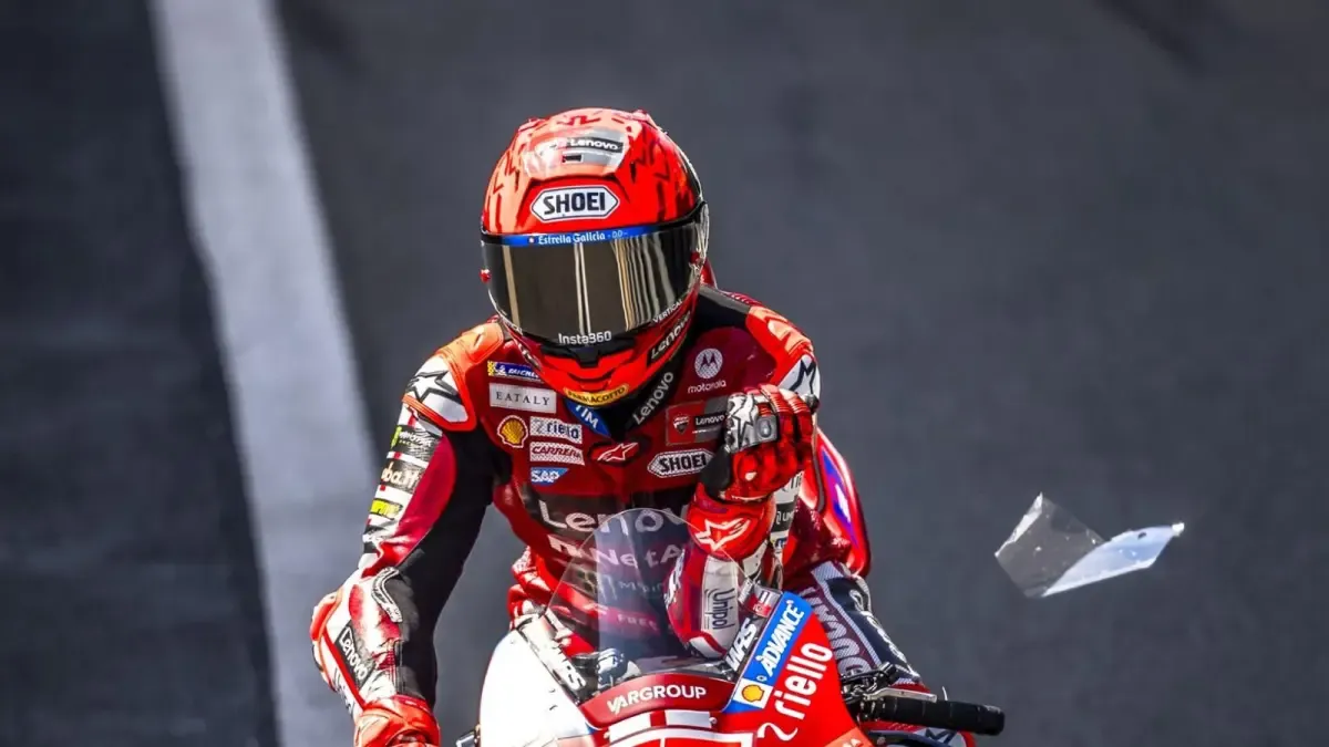 Márquez desafía los límites: "En la vuelta rápida no me guardé nada, había que arriesgar