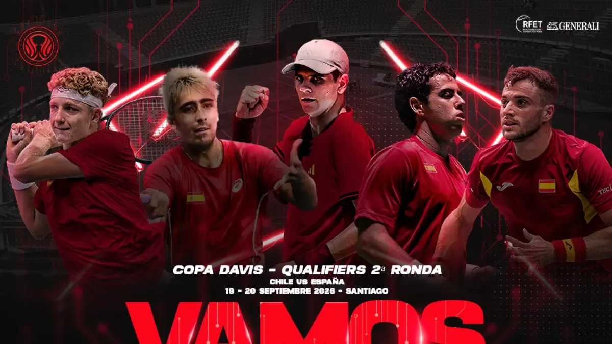 Rafael Jódar y Daniel Mérida comandarán a España en la Copa Davis disputada en Chile