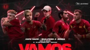 Rafael Jódar y Daniel Mérida comandarán a España en la Copa Davis disputada en Chile