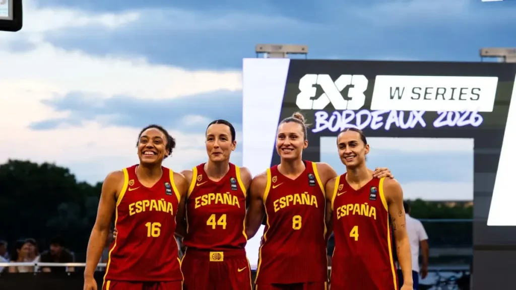 España conquista el oro en las Series Mundiales femeninas de 3x3 en Burdeos