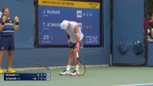 Fuerte polémica en el US Open: patéticas imágenes en el partido Munar-Atmane