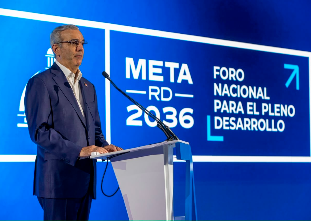 Abinader: Meta RD 2036 integrará las ideas de todos los sectores para el plan de nación