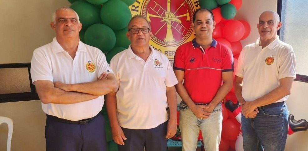 Alcalde de Mao y Bomberos tratan instalación de subestación para el municipio