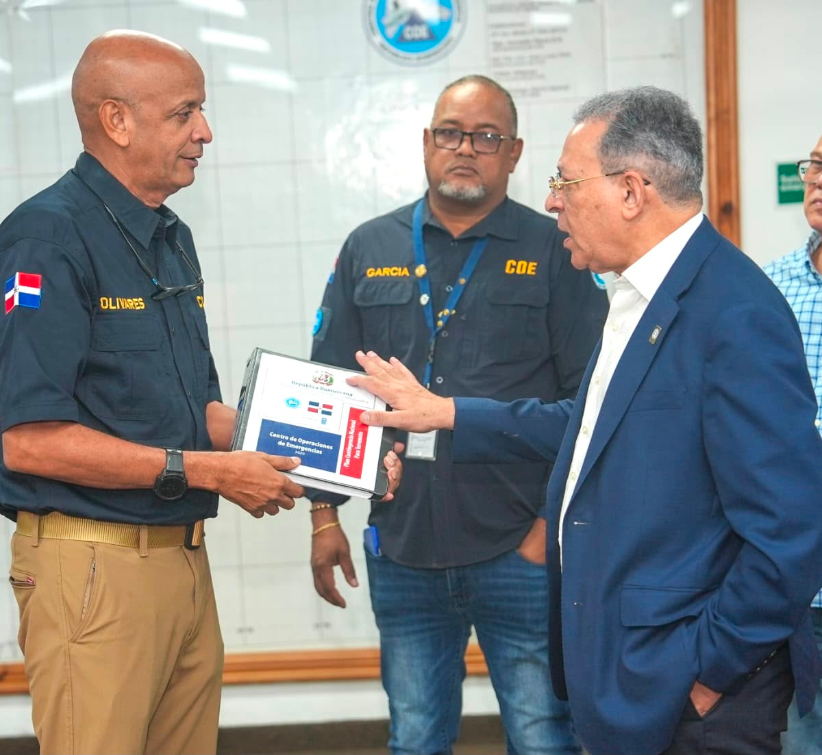 COE y Osiris de León evalúan capacidad de RD frente a un gran terremoto