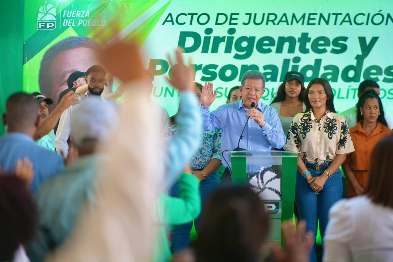 Leonel Fernández encabeza este fin de semana la juramentación de nuevos dirigentes en la Fuerza del Pueblo