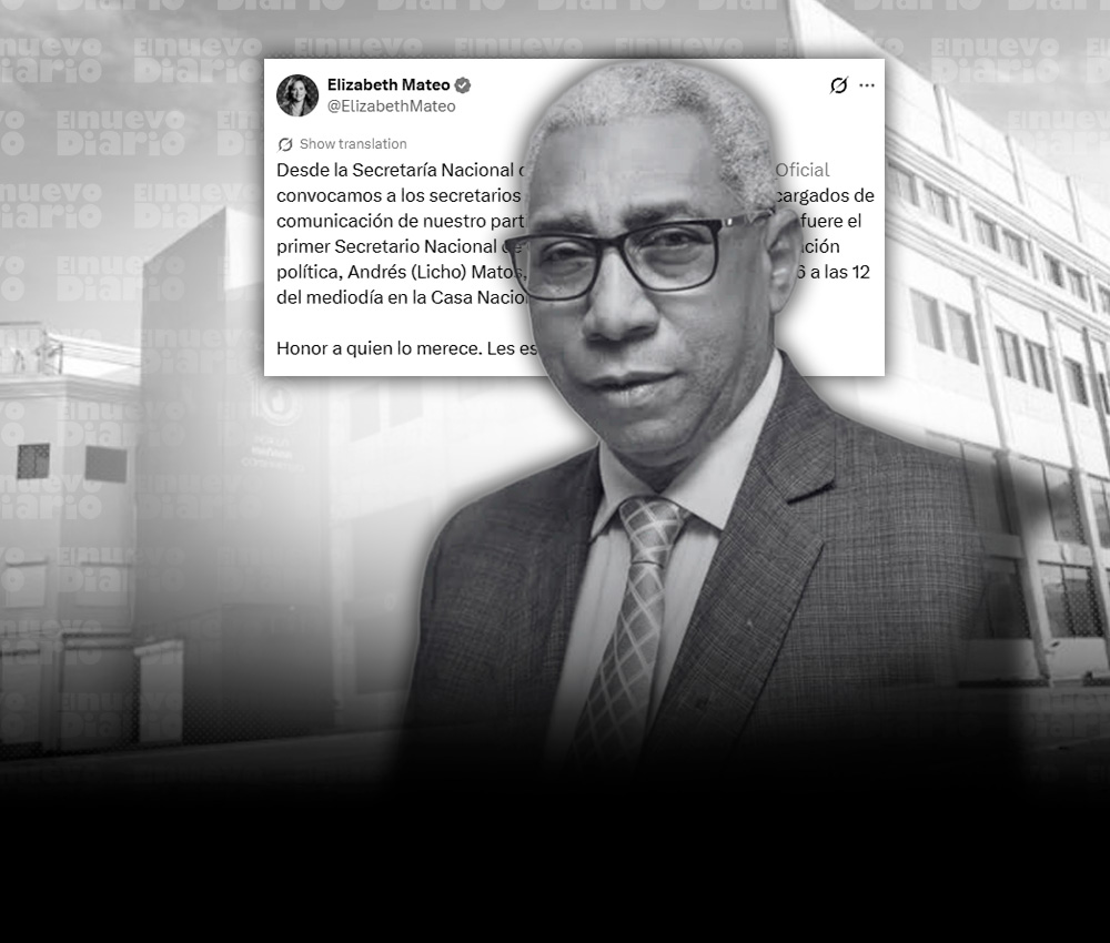PRM rinde tributo a Andrés “Licho” Matos este jueves en su sede nacional
