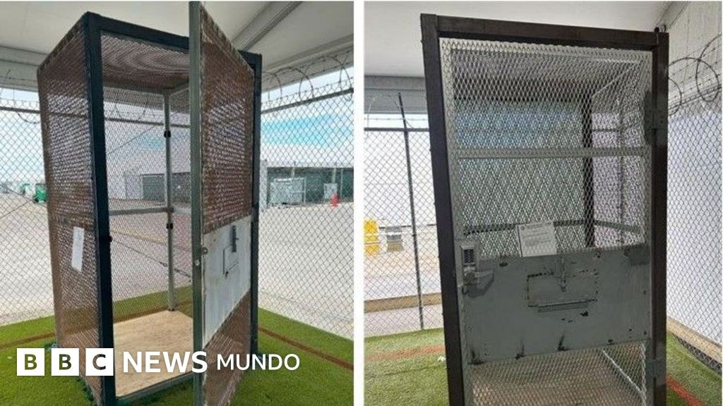 Migrantes en Florida: revelan las celdas de castigo del temido Alcatraz de los caimanes