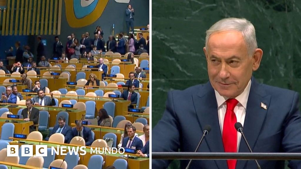 Éxodo diplomático en la ONU: delegaciones se retiran en plena alocución de Netanyahu
