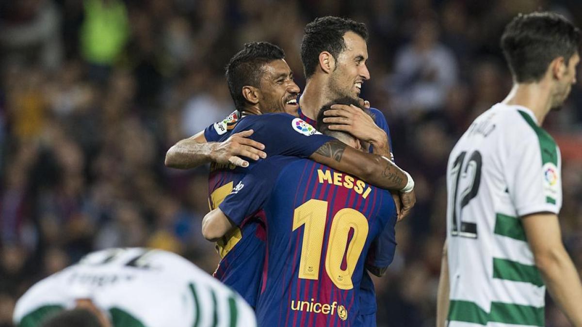 Barça arrasa con 20 goles en 6 jornadas para liderar La Liga 2017-18