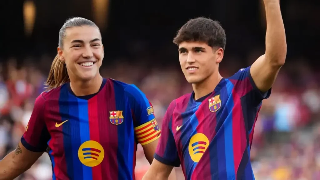 Cubarsí y Patri Guijarro, galardonados con el Premio Aldo Rovira en el Barça