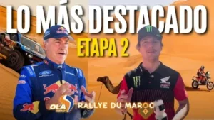 Sainz renace en Marruecos y aprovecha los tropiezos de Al-Attiyah y Schareina