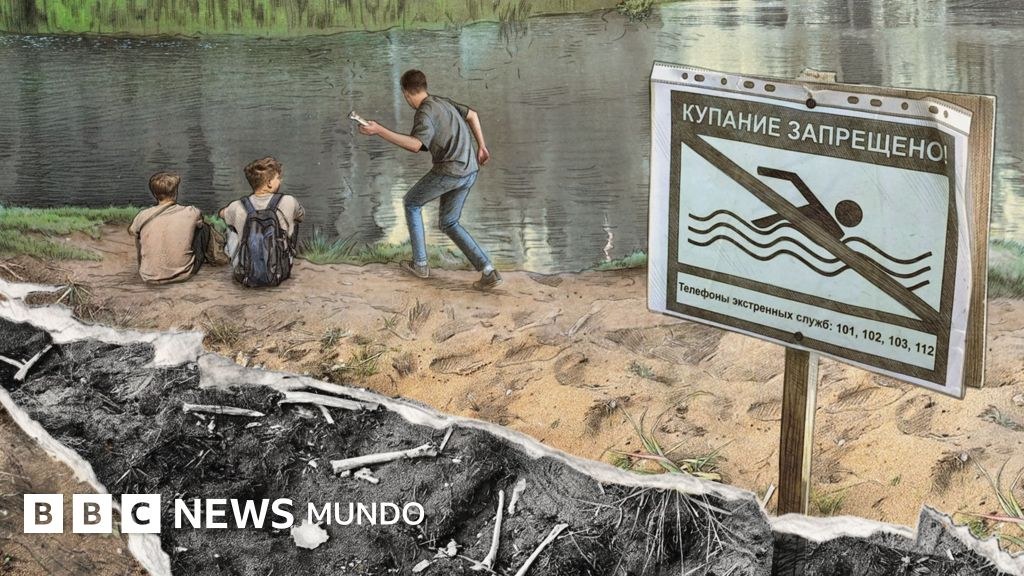 Rusia y el lago que devuelve los huesos del terror soviético