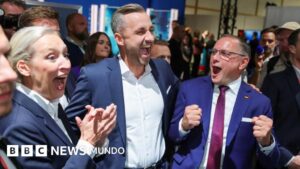 Ultraderecha alemana AfD celebra un triunfo "sin precedentes" según sondeos a pie de urna