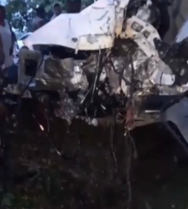 Volcadura de una yipeta en la Autovía del Nordeste deja tres heridos de consideración
