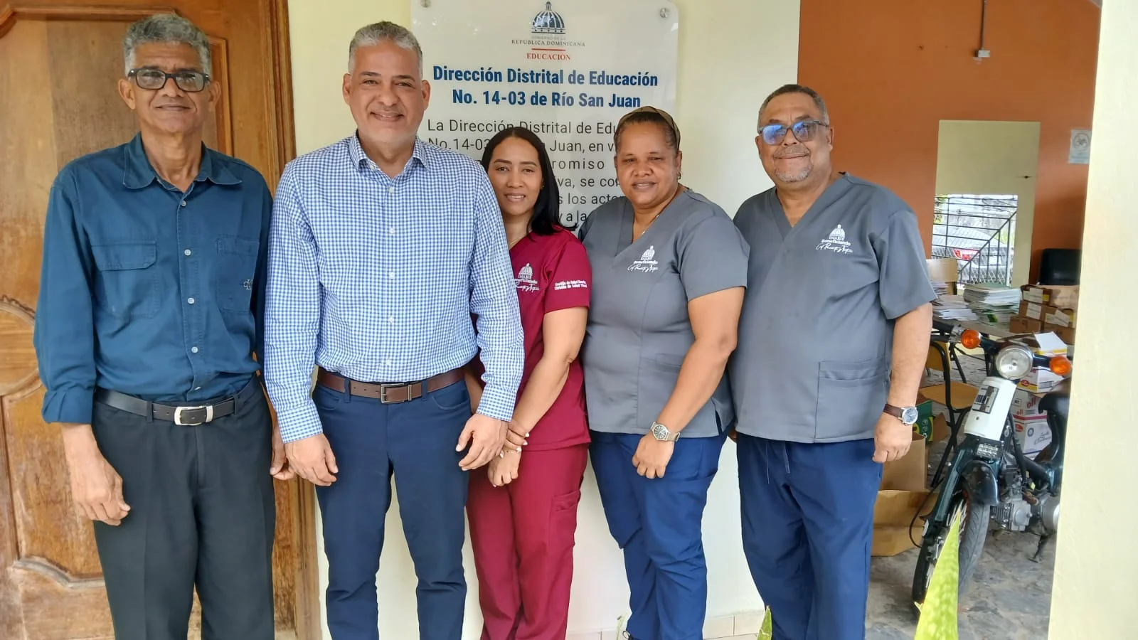 Inabie despliega operativo médico para beneficiar a más de 4,500 alumnos en Río San Juan