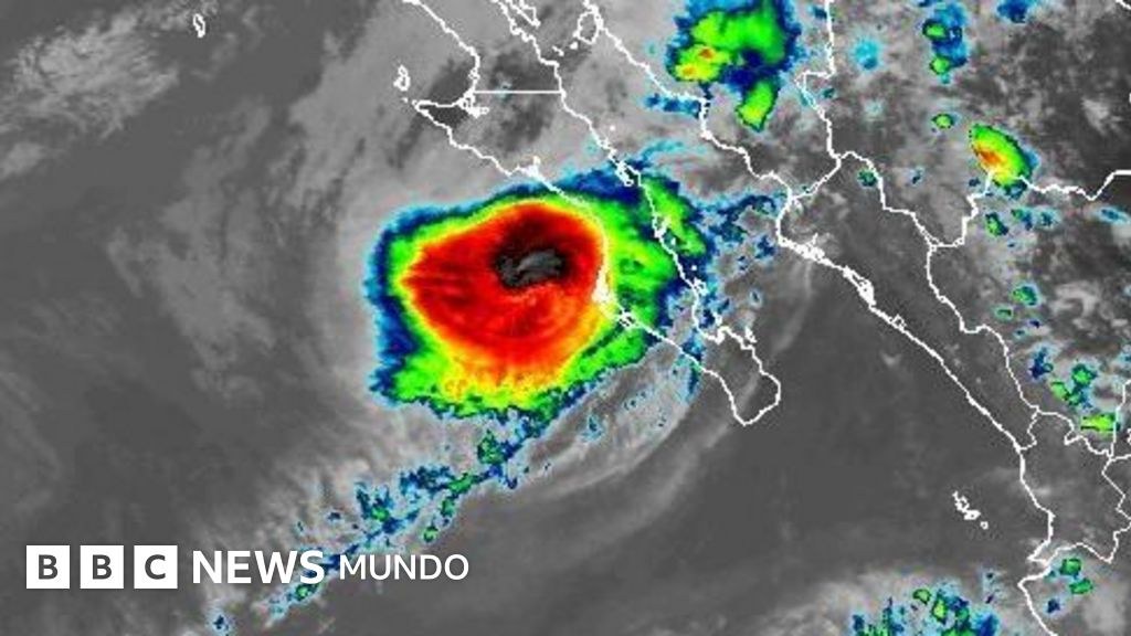 Huracán Polo pone en alerta máxima a Baja California y la costa del Pacífico mexicano