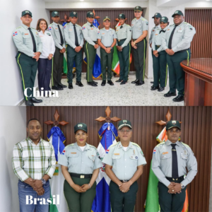 Agentes de Digesett se gradúan en China y Brasil en seguridad vial y tránsito