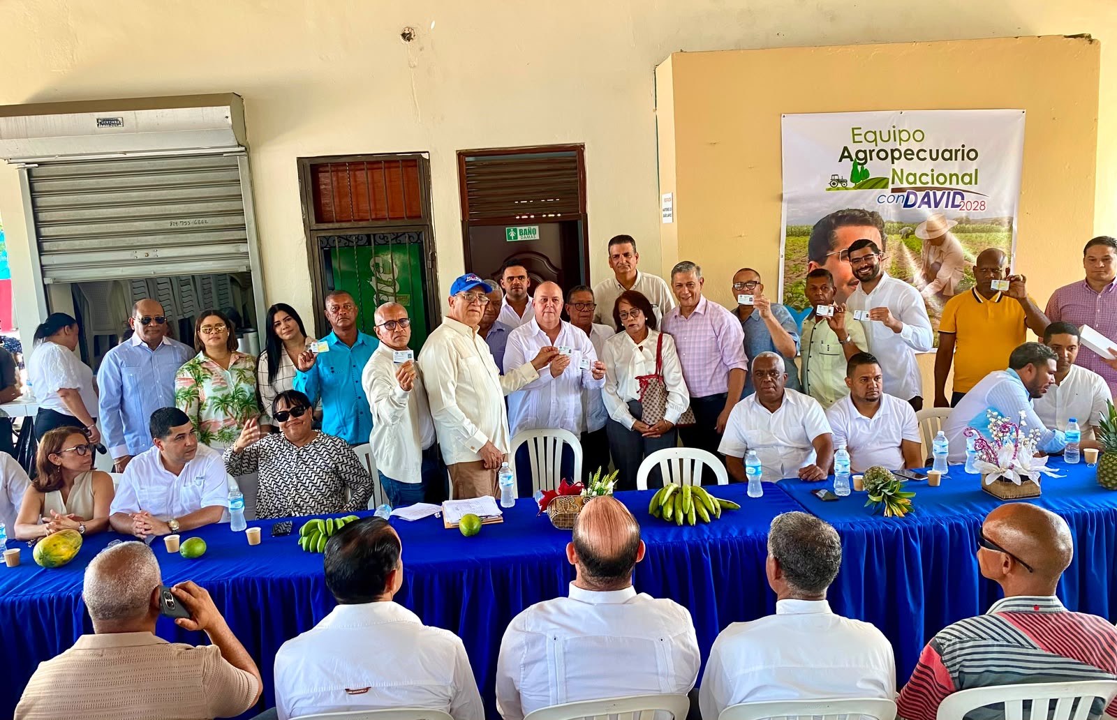 Santiago se blinda con nuevo equipo agropecuario para respaldar a David Collado
