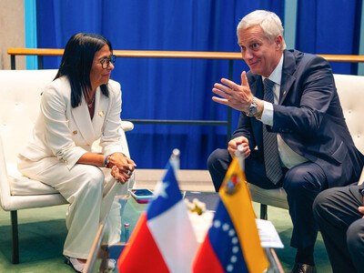 Delcy Rodríguez expresa a Kast "importancia de avanzar hacia normalización" de relaciones