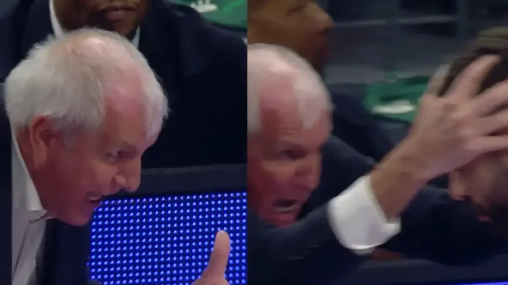 Zeljko Obradović desata su furia en pleno partido y su jugador le responde sin filtros