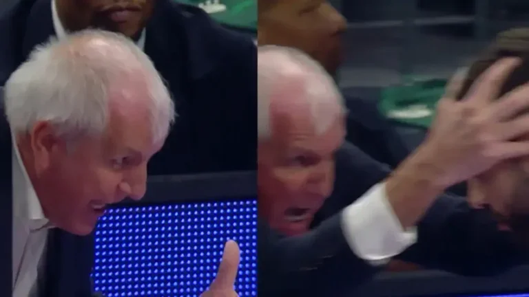Zeljko Obradović desata su furia en pleno partido y su jugador le responde sin filtros