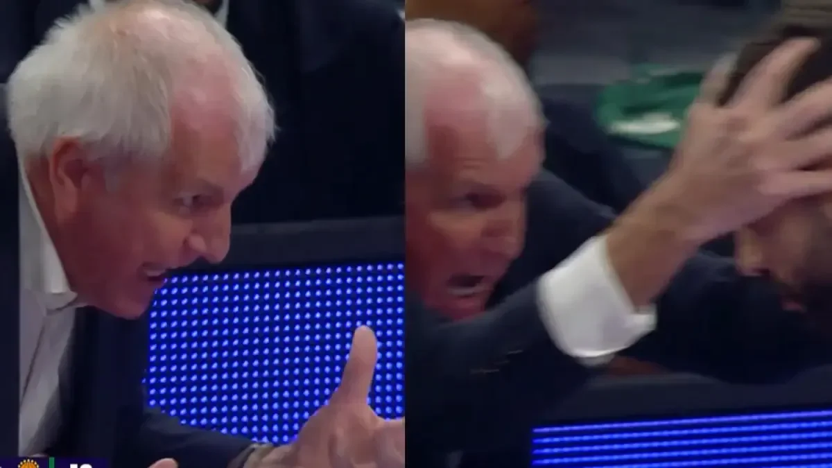 Zeljko Obradović desata su furia en pleno partido y su jugador le responde sin filtros